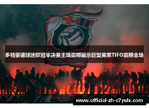 多特蒙德球迷欧冠半决赛主场震撼展示巨型黄黑TIFO震撼全场